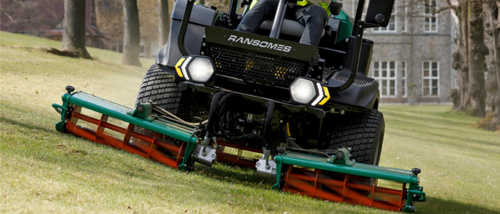 Ransomes online cylinder mower